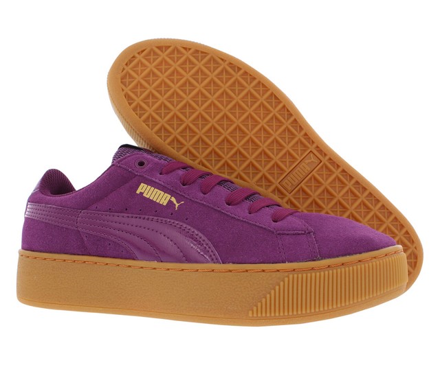 puma vikky platform purple
