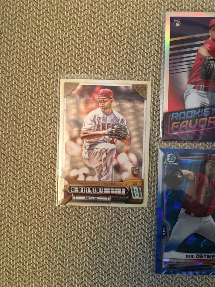 2021 Bowman Chrome Sapphire Reid Detmers🔥🔥🔥 - Image 2 of 3