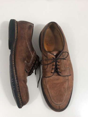 Allen Edmonds Wilbert para Hombre Marrón Cuero Oxford Zapatos Suela de goma  natural 9.5E | eBay