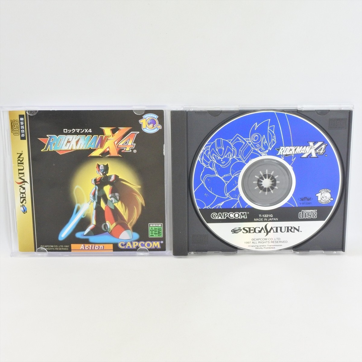 ROCKMAN X4 Megaman Sega Saturn 2507 ss | eBay