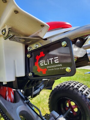 Yamaha Raptor  Aluminum License Plate Mount Bracket. 
