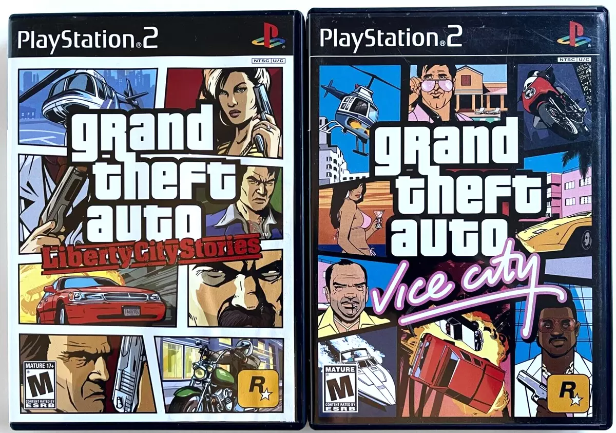 Grand Theft Auto: Liberty City Stories Sony PlayStation 2 Game