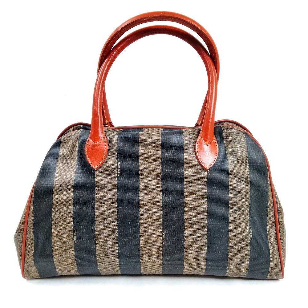 Fendi Hand Bag  Gray PVC 2902679