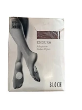 Bloch T0935L Tan Ladies Size B Endura Adaptatoe Convertible Tights NEW