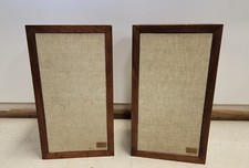 Pair Of Acoustic Research Speakers Ar-3a, Oiled Walnut Finish, Sound Great! C-x