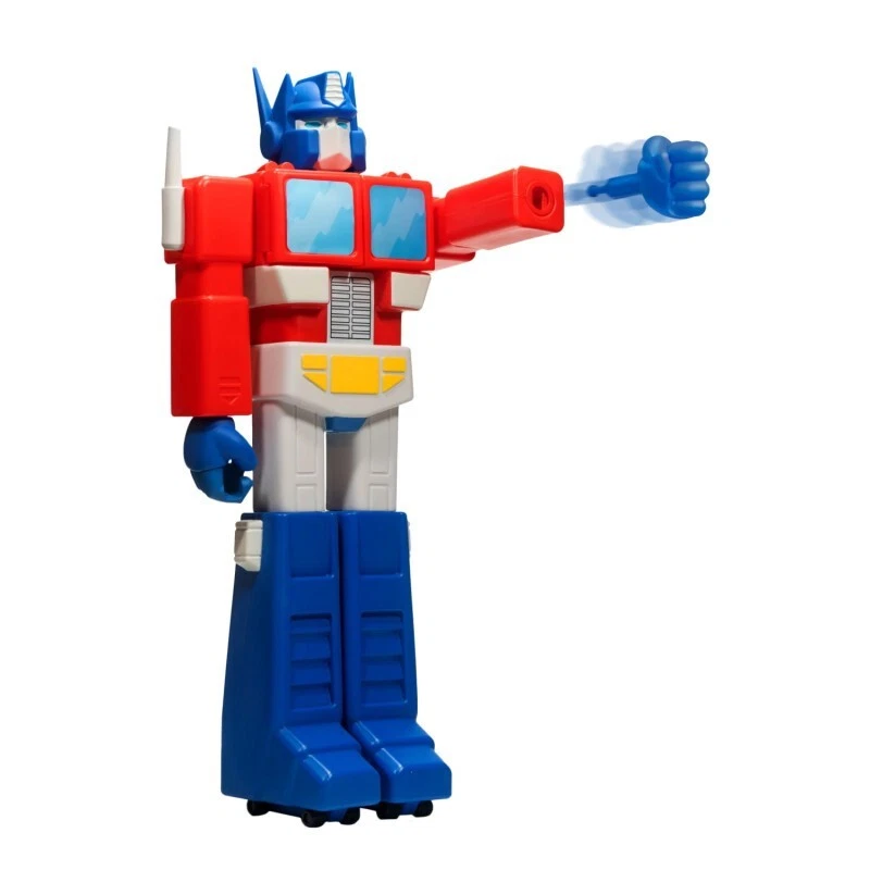 Figura Premium Super Shogun Transformers Optimus Prime Reaction Super7 Foto 3 de 4