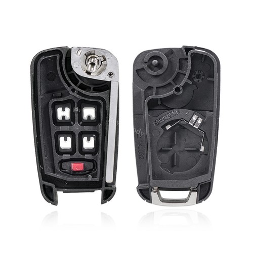 2 For 2010 2011 2012 2013 2014 2015 2016 2017 GMC Terrain 5B Remote Key Fob Case - Picture 4 of 9
