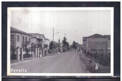 Postcard Gavello Una Via EF219
