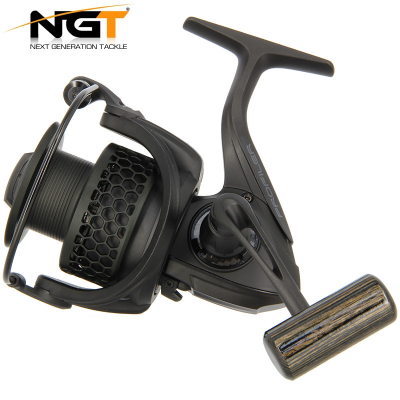 NGT Profiler 60 Carp Fishing Reel 5+1BB Front Drag Lightweight + Spare Spool