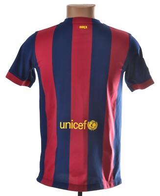 BARCELONA SPAIN 2014/2015 HOME FOOTBALL SHIRT NIKE SIZE XL BOYS | eBay