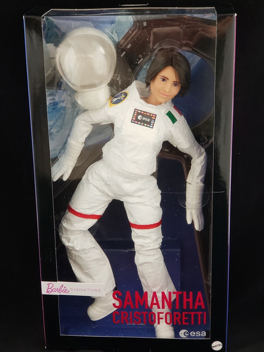 Samantha Cristoforetti Barbie Doll ESA Astronaut Barbie Signature