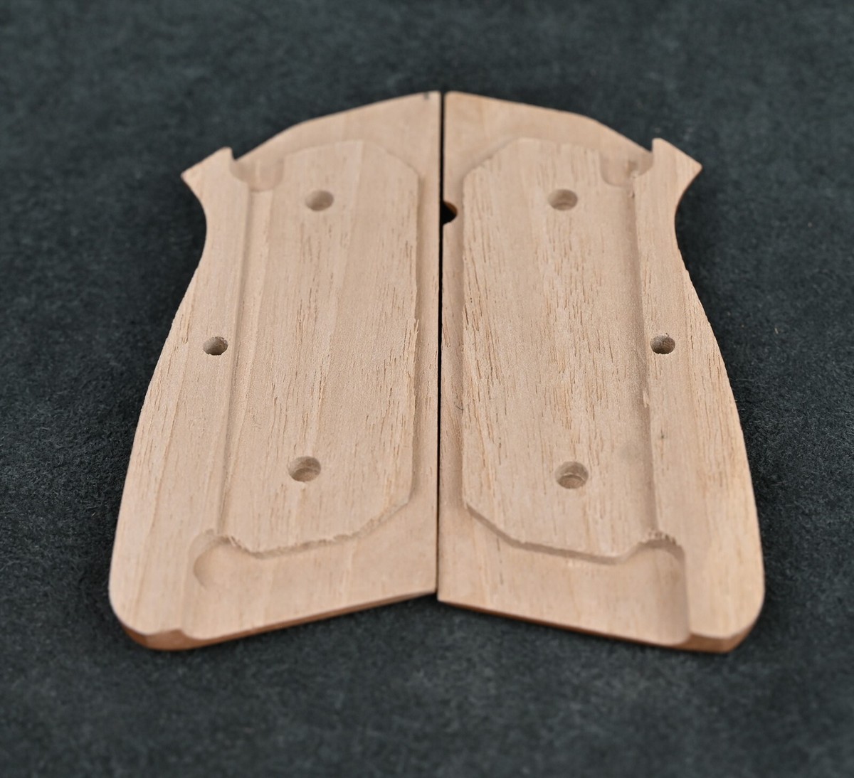 Springfield Armory SA-35 Hi-Power Checkered Walnut Grips. Fits EAA