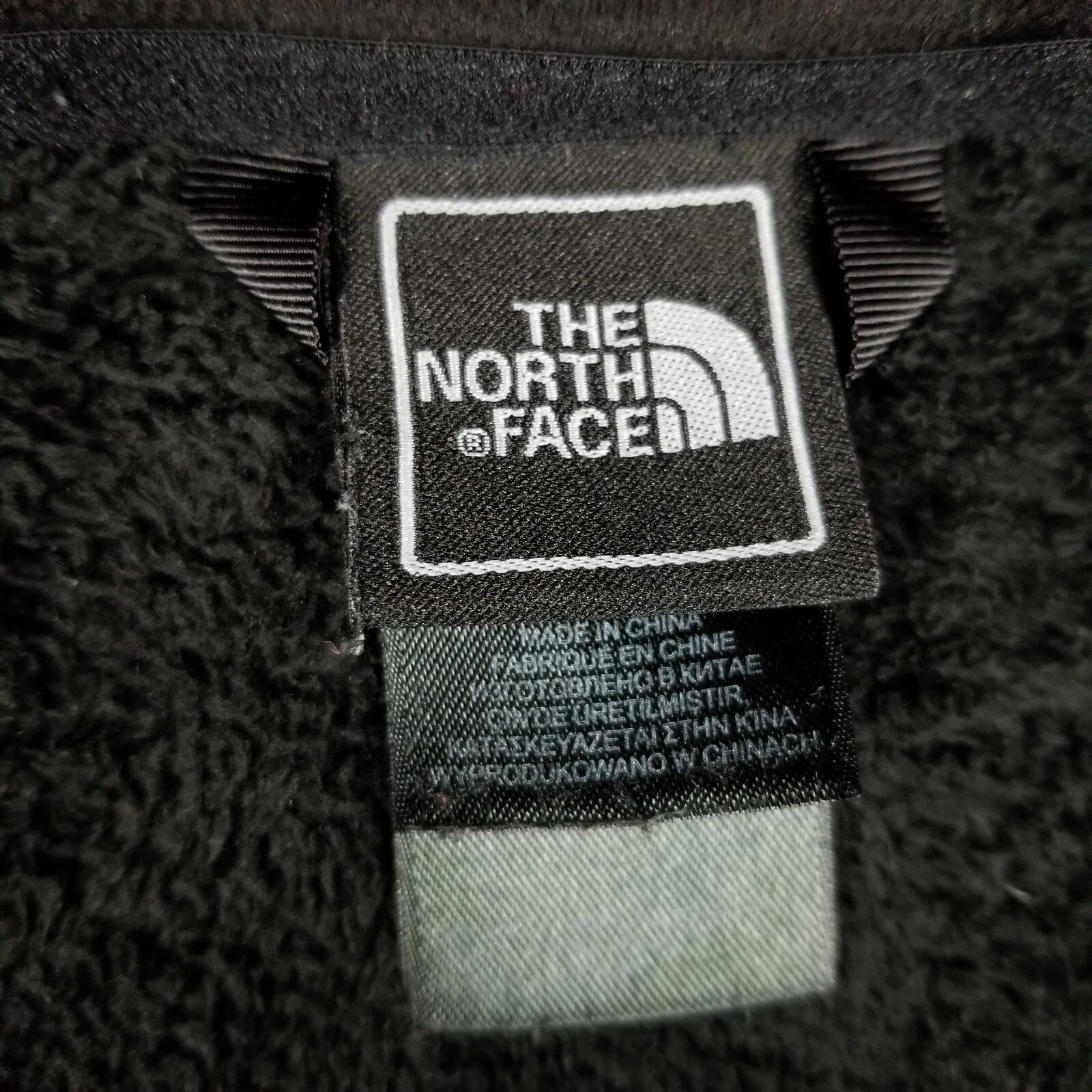 north-face osito raschel plush full zip lightweight jacket