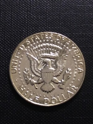 1983 Gold Plated Hal Dollar with 1960-1985 Punched into it | eBay