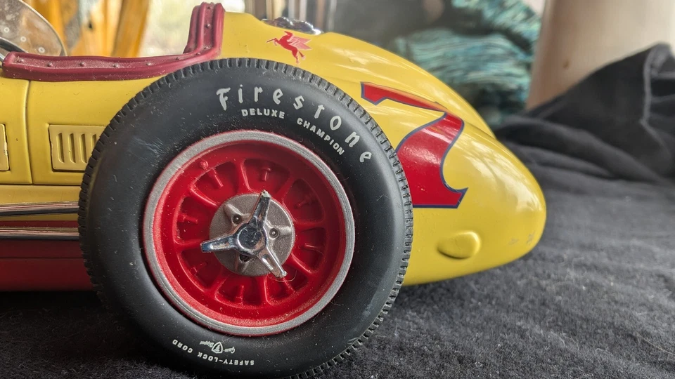 Coche de Carreras Fórmula 1 18Indy 500 Vintage Clásico Personalizado Hot Rod Modelo Promo GT Foto 3 de 4