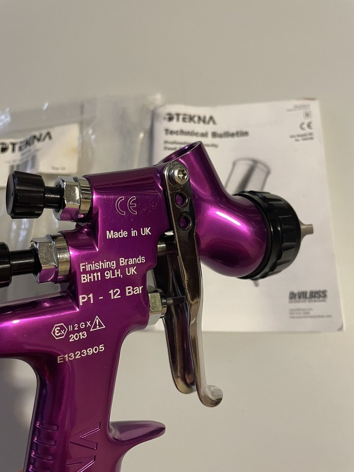 DeVilbiss Tekna Special edition Spray Gun New eBay