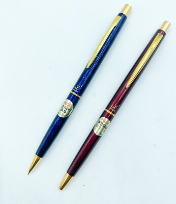 NOS selten Pilot L Lady Metall Druckbleistift Kugelschreiber Preisschild