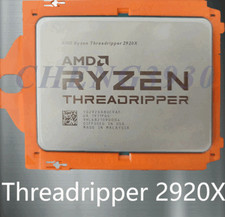 AMD Ryzen Threadripper 2920x 3.50ghz 24 threads 12 cores 180w str4 CPU processor