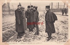 FRANCE 1914-15 Guerre WWI - Officiers Belges Sur LeFront, Ed. Pays, Military