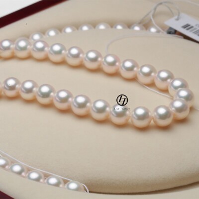 Japanese Akoya Pearl fully drilled UNSTRUNG 7.5-8 8-8.5 8.5-9 9-9.5 9.5-10mm DIY