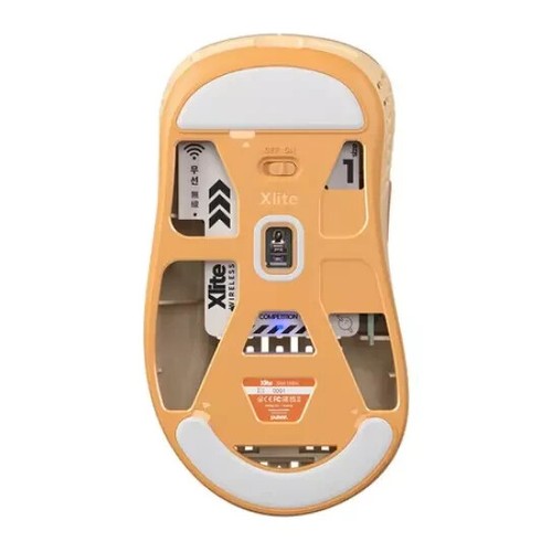 Pulsar Xlite V2 Retro Edition Wireless Gaming Mouse PXW29 Brown Medium - Afbeelding 4 van 4