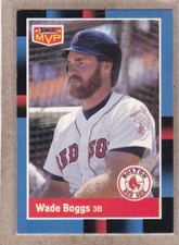 Wade Boggs 1988 Donruss MVP #BC-7 Boston Red Sox