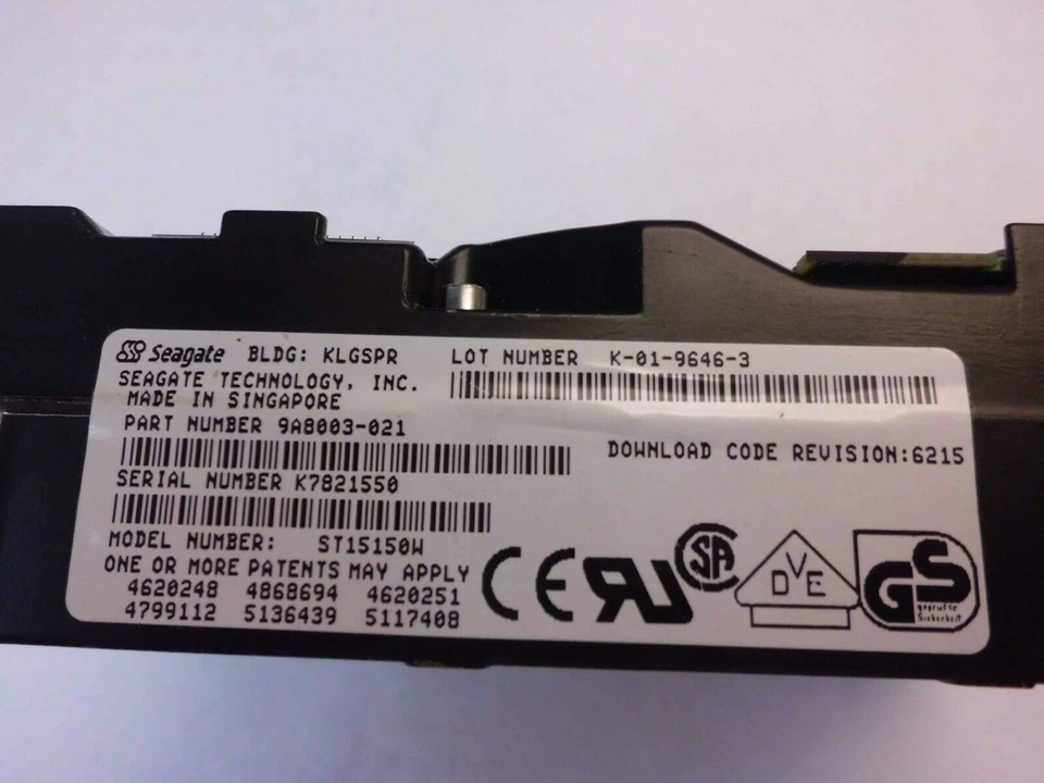 ST15150W SEAGATE 9A8003-021 TESTED GOOD 68PIN SCSI 3.5INCH SCSI2 WIDE 4.2GB - Image 2 of 4