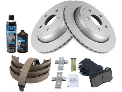 Complete Rear Brake Drum & Shoe Kit For Dodge Dakota & Durango - 10 Year Warranty