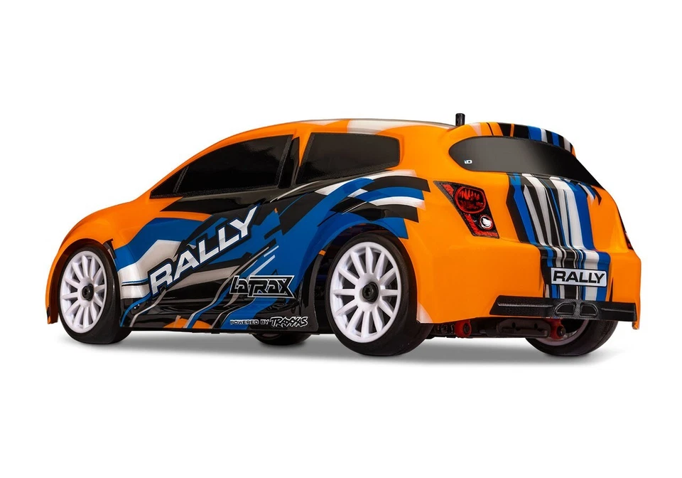 Traxxas Latrax Ford Fiesta ST Replica 4WD Rally OrangeX 1/18 Scale Ready-To-Race - Image 3 of 4