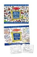 Melissa And Doug Boys Coloring / Sticker Pad Bundle , New, Free Shipping on sale Melissa And Doug Boys Coloring / Sticker Pad Bundle , New, Free Shipping on sale