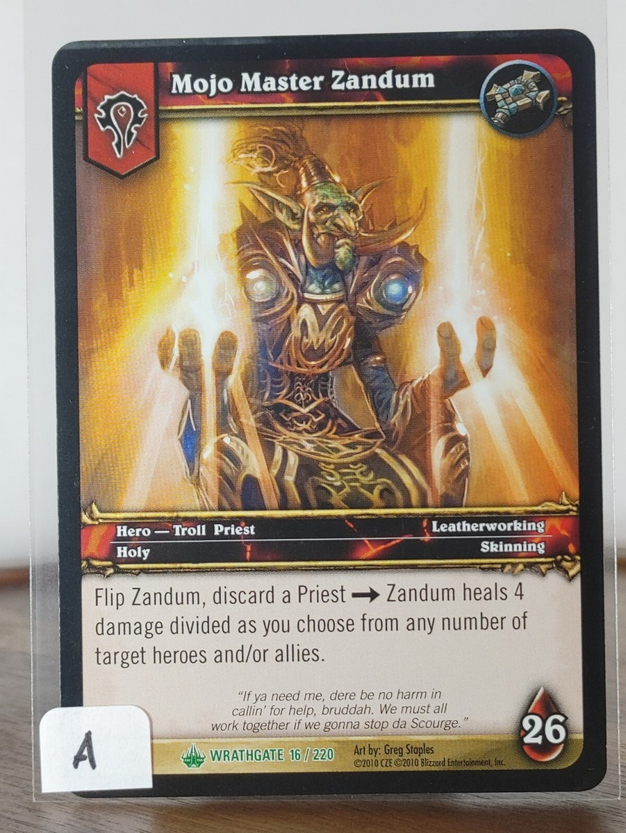 Mojo Master Zandum - Wrathgate - singles - 16/220 - World of