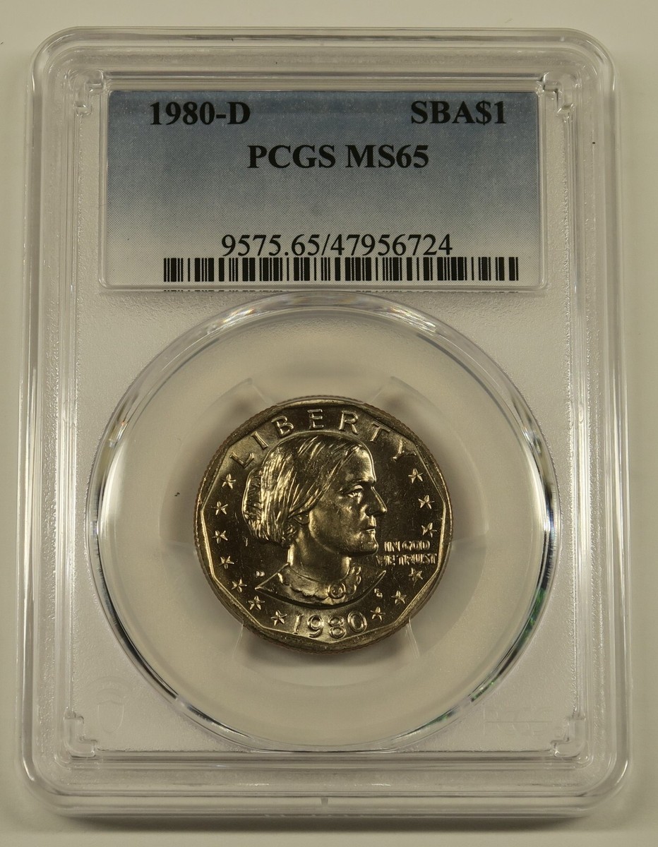 1980 D Susan B Anthony Dollar PCGS MS65, Free Shipping | eBay