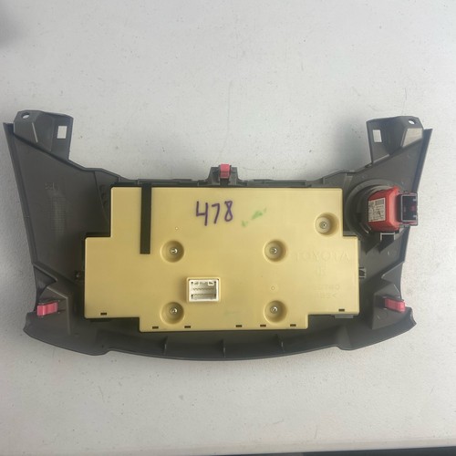 2006-2012 Toyota RAV4 AC Heater Auto Climate Control Clock/Push Start Gray OEM - Picture 4 of 9