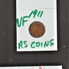 New Listing1911    VERY FINE   LINCOLN  CENT   VERY FINE  1911  /  RS COINS #46S  FREE SHIP