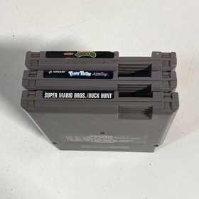 Super Mario Bros Duck Hunt TMNT Tiny Toon Adventures 3 NES Game Lot Nintendo