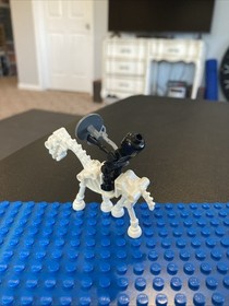 LEGO Fantasy Era Castle Minifig  Black Skeleton Horse warrior 7094 Chess cas327