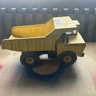 Vintage TONKA MIGHTY Dump Truck - Pressed Steel - 1960s/70s - Classic Yellow