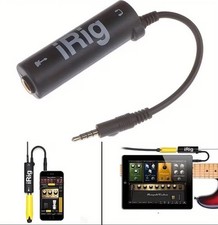 IK Multimedia AmpliTube iRig guitar interface adaptor for iOS devices