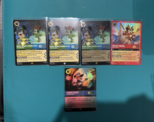 Disney Lorcana TCG Enchanted Into the Inklands Mickey  Minnie 5-Card Lot