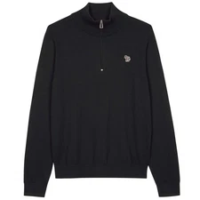 PAUL SMITH ZIP-NECK KNIT JUMPER