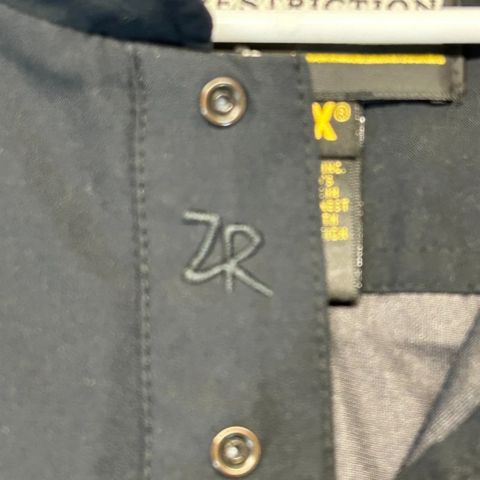 Zero Restriction Golf Jacket Men's Large Black Gore-Tex Lined Pullover 1/4 Snap - Image 3 of 4