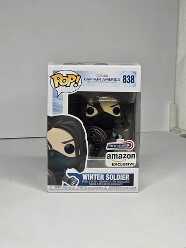 Funko Pop Marvel Winter Soldier 838 Amazon Exclusive Year Of The Shield Captain