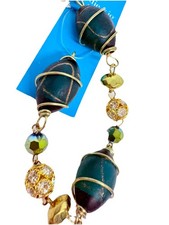 Designer Lampwork Glass Bead Strand