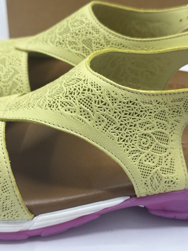 Adesso Leona Citrus Lime Light Green Walking Sandal Size 39 UK Women’s 6 Leather - Bild 11 von 18