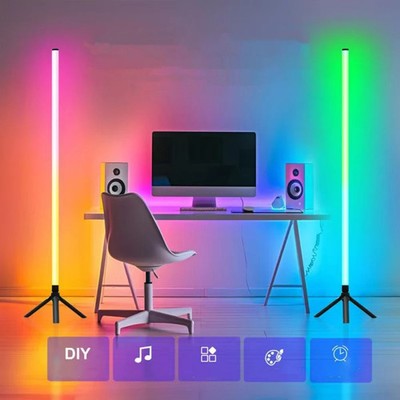 Intelligente RGB-CCT LED Stehlampe 103cm Bluetooth Steuerung