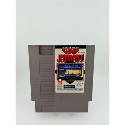 Talking Super Jeopardy Nintendo NES GameTek 1991 NES-7J-USA Cartridge