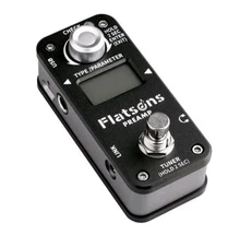 FLATSONS Multifunctional MINI Preamp Effector Guitar Effect Pedal Processor 