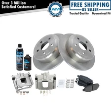 Rear Brake Pad & Rotor Kit Fits 07-17 Jeep Wrangler 18 Wrangler JK