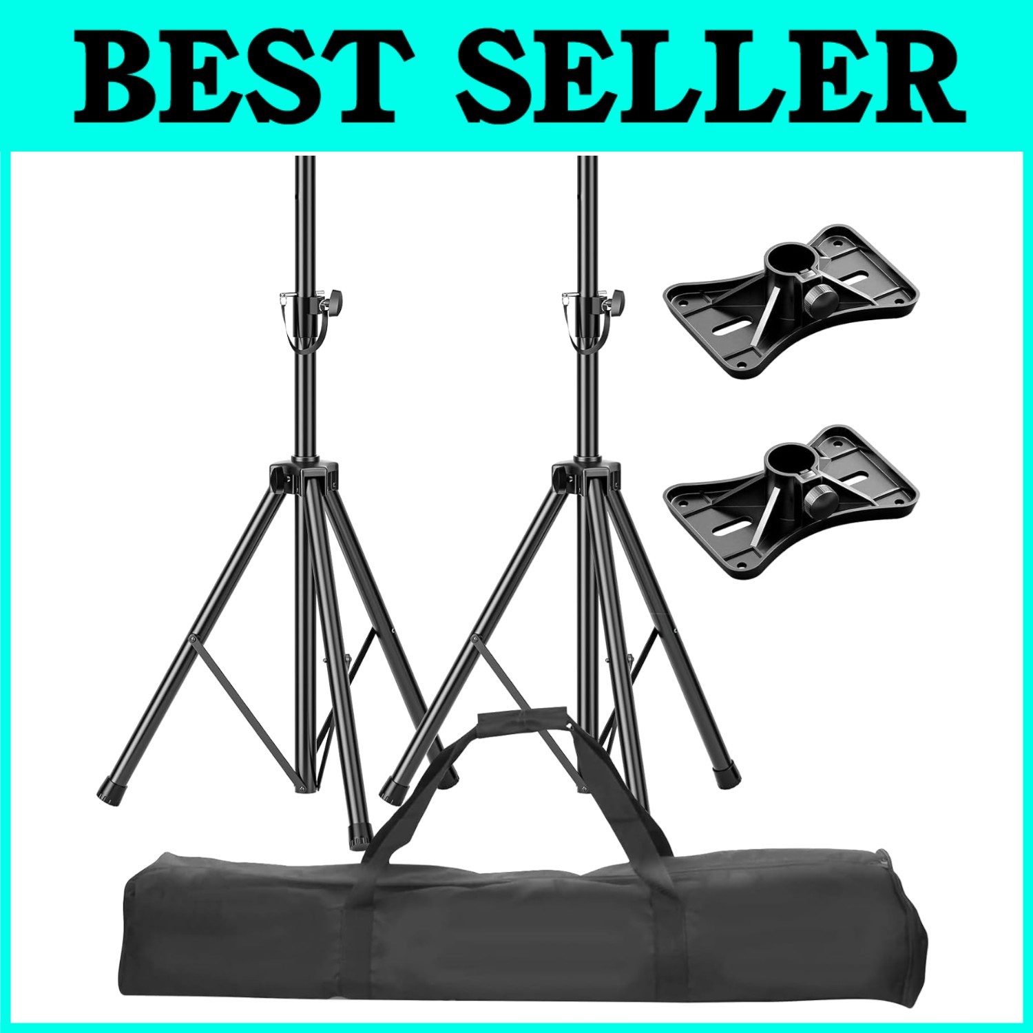 Adjustable Height Tripod Stands for Concerts & Parties