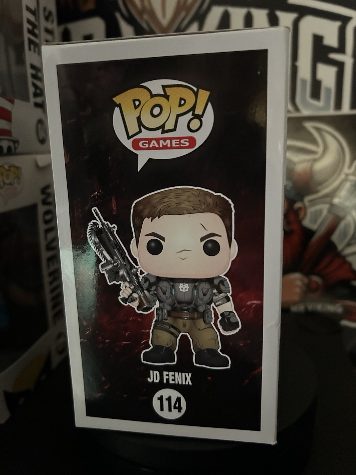 Funko Pop! Games Gears Of War, #114 JD Fenix image 4